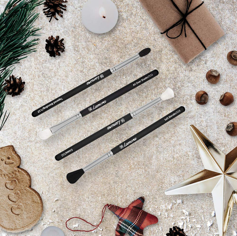 [Australia] - Eyeshadow Brush Set Blending Brushes - Eye Makeup Brushes Eyeshadow Kit - Smoky Eye Brush Set - For Shading or Blending of Eye Shadow Cream Powder Highlighter 