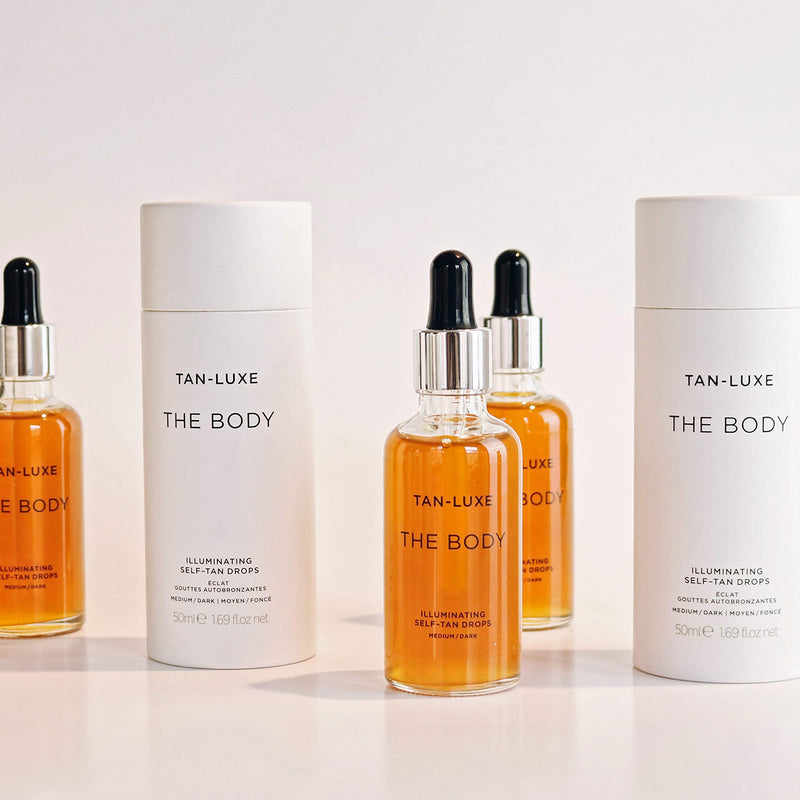 [Australia] - Tan Luxe THE BODY Fake Tan Drops, Medium (15 ml) Add Tanning Drops to Skin Care for Custom Body Tan, Cruelty Free & Vegan Light/Medium 15ml 