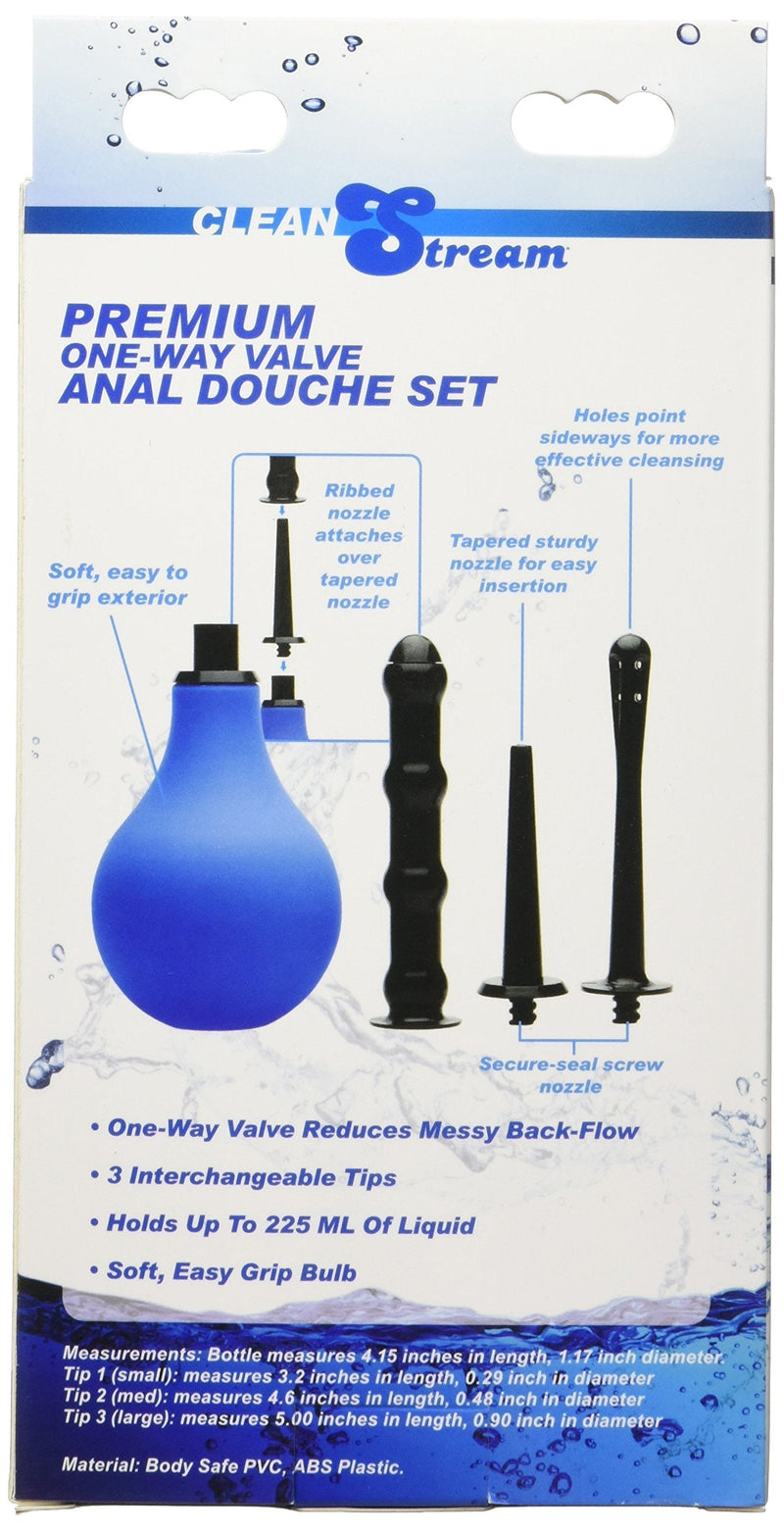 [Australia] - Cleanstream Premium One-Way Valve Douche Set 