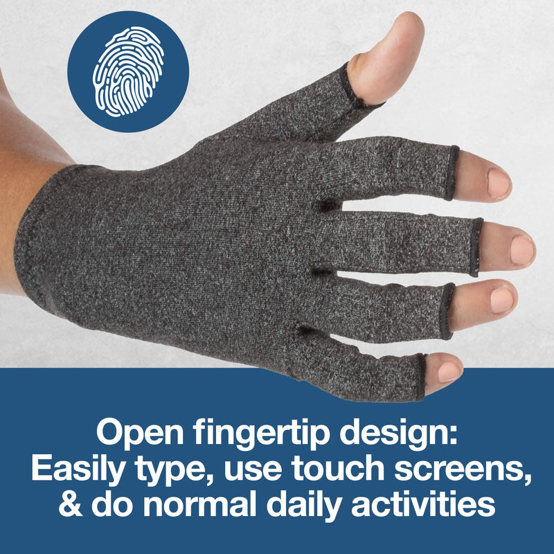 [Australia] - ZenToes Arthritis Compression Gloves Rheumatoid Osteoarthritis Pain Relief Medium (Pack of 1) 