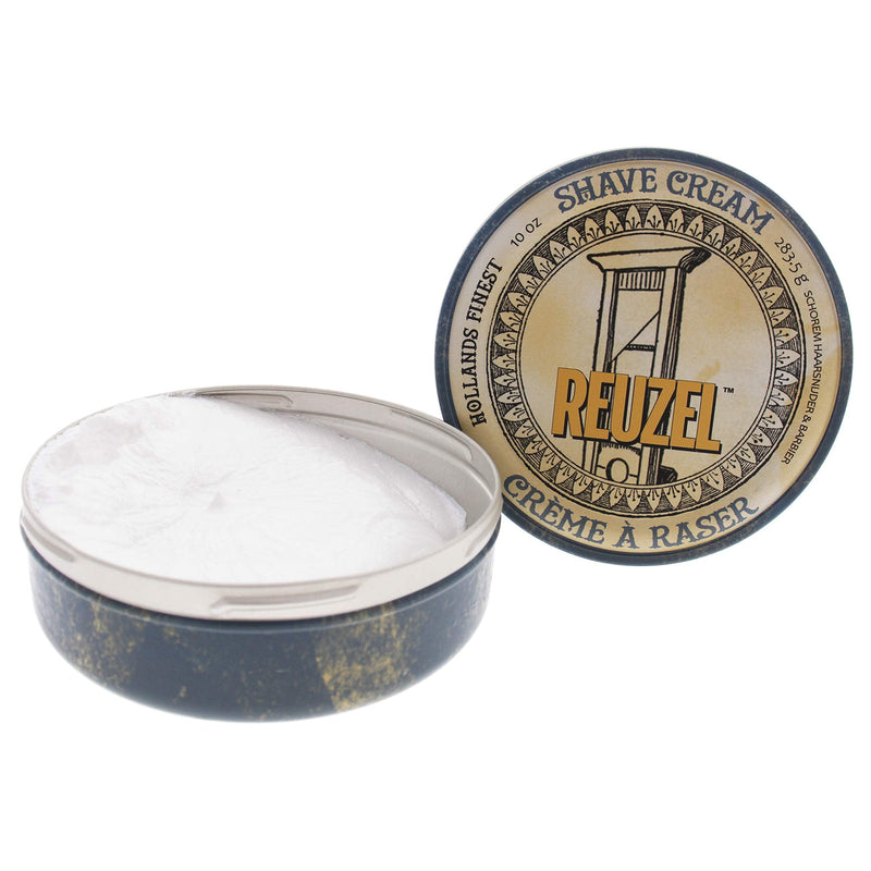 [Australia] - Reuzel Shave Cream - Reduces Cuts and Nicks - Highly Concentrated, Rich and Super-Slick Formula - Closest, Most Comfortable Shave - Reduce Scrapes and Razor Irritation - Vegan Formula - 283 g 