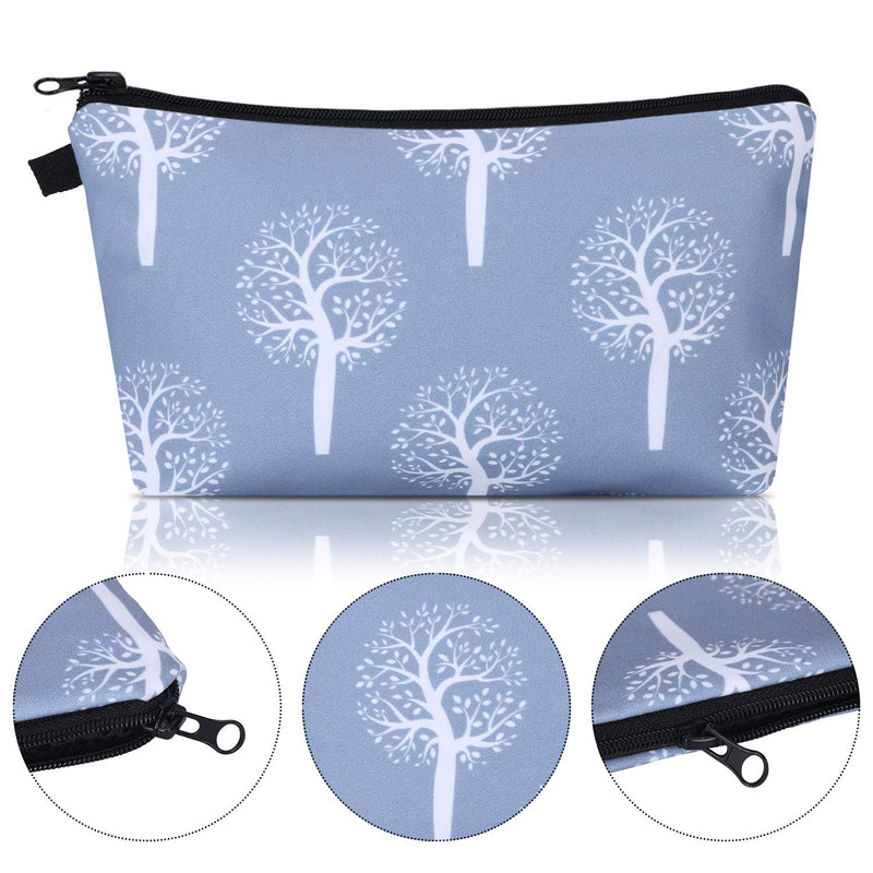[Australia] - 6 Pieces Makeup Bag Toiletry Pouch Waterproof Cosmetic Bag with Mandala Flowers Llama Sloth Unicorn Patterns, 6 Styles (Arrows Style) 
