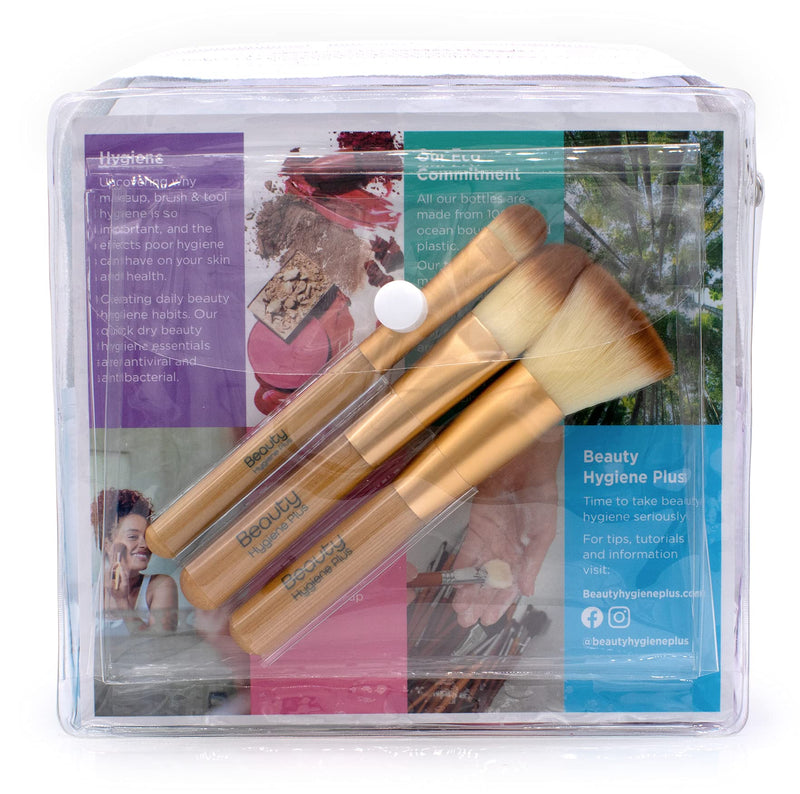[Australia] - Beauty Hygiene Plus Essentials makeup brush and palette cleaner Antibacterial & Antiviral Quick Dry Conditioning 