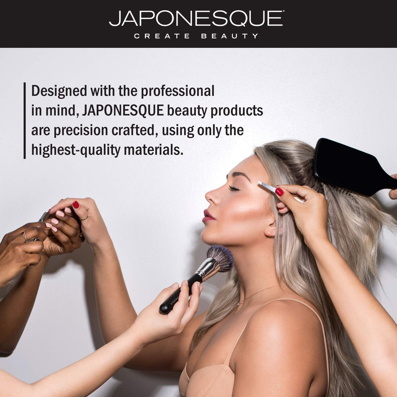 [Australia] - JAPONESQUE Brow Perfecting Kit, Beauty Scissors, Full-Size Slant Tweezers, Mini Tweezers, and Spoolie 