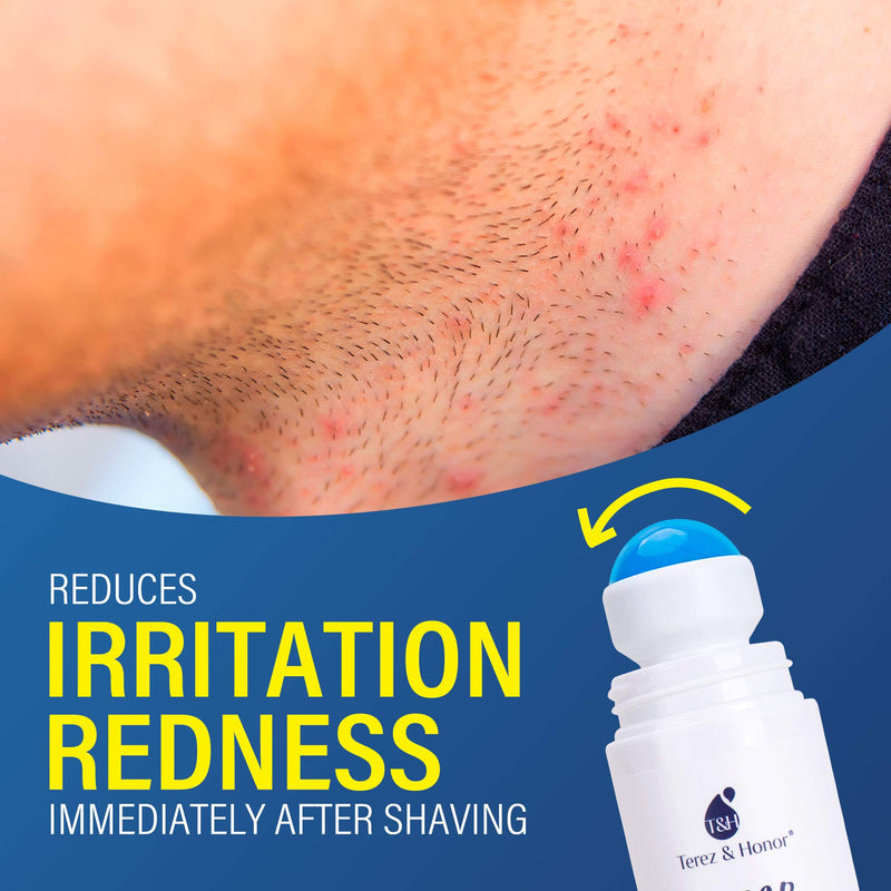 [Australia] - Razor Bump and Ingrown Hairs Serum - After Shave Solution Roll-On for Ingrown Hairs, Razor Burns and Razor Bumps for Men and Women 