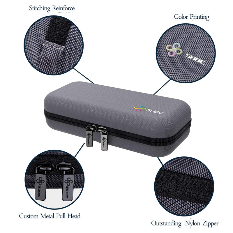 [Australia] - SHBC Insulin Cooler Travel Case for Diabetic Organize Medication Insulated Cooling Bag with 2 Ice Packs Gary Gray 