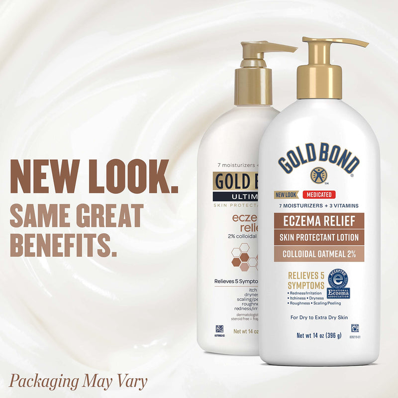 [Australia] - Gold Bond Cream for Eczema Relief 14 oz., Skin Protectant Cream With 2% Colloidal Oatmeal 