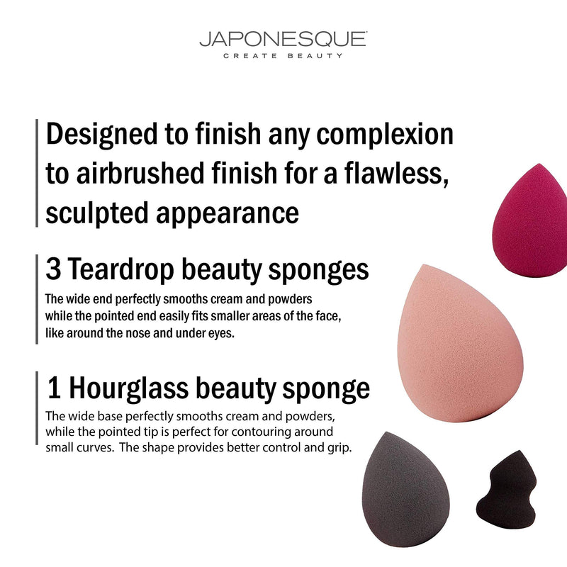 [Australia] - JAPONESQUE Beauty Sponge Set 