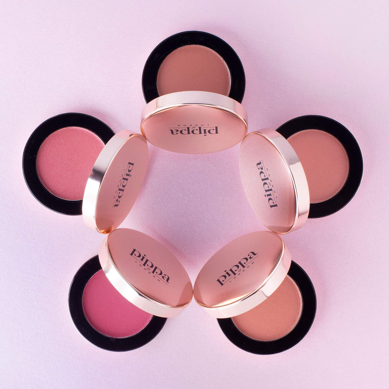 [Australia] - Pippa of London inBloom Shimmer Blusher 875 Flirt Contouring Make Up 