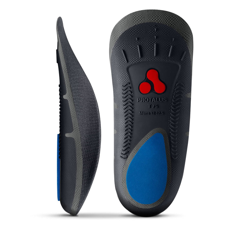 [Australia] - Protalus T75 Thin Series– Patented Stress Relief Add-On Shoe Inserts, Increase Comfort, Anti Fatigue, Alignment Improving Shoe Insoles - for Men Size 8-8.5 