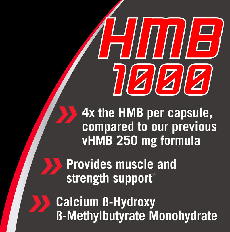 [Australia] - MET-Rx HMB 1000 Diet Supplement Capsules, 90 Count 