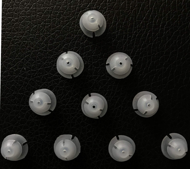 [Australia] - Jungle Care® (9mm Medium * 10pc) Double Layer Magic Hearing Aid Domes Comfortable PSAP (Personal Sound Amplifiers Product) Kit Ear Tips Invisible, Perfect for Open Air (Open fit), except for RIC Medium (Pack of 10) 