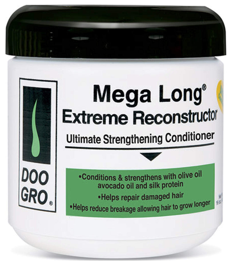 [Australia] - Doo Gro Mega Long Extreme Reconstructor 16oz with Mega Thick Intense Repair 16oz & Stimulating Growth Oil 4.5 fl. oz 