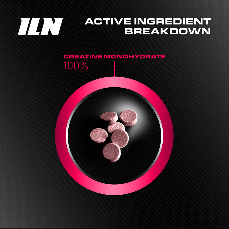 [Australia] - Chewable Creatine Tablets (Berry Flavour) - 3000mg Chewable Creatine Monohydrate Tablets - Creatine Chews - 180 Tablets Chewable Tablets (Berry Flavour) 180 Count (Pack of 1) 