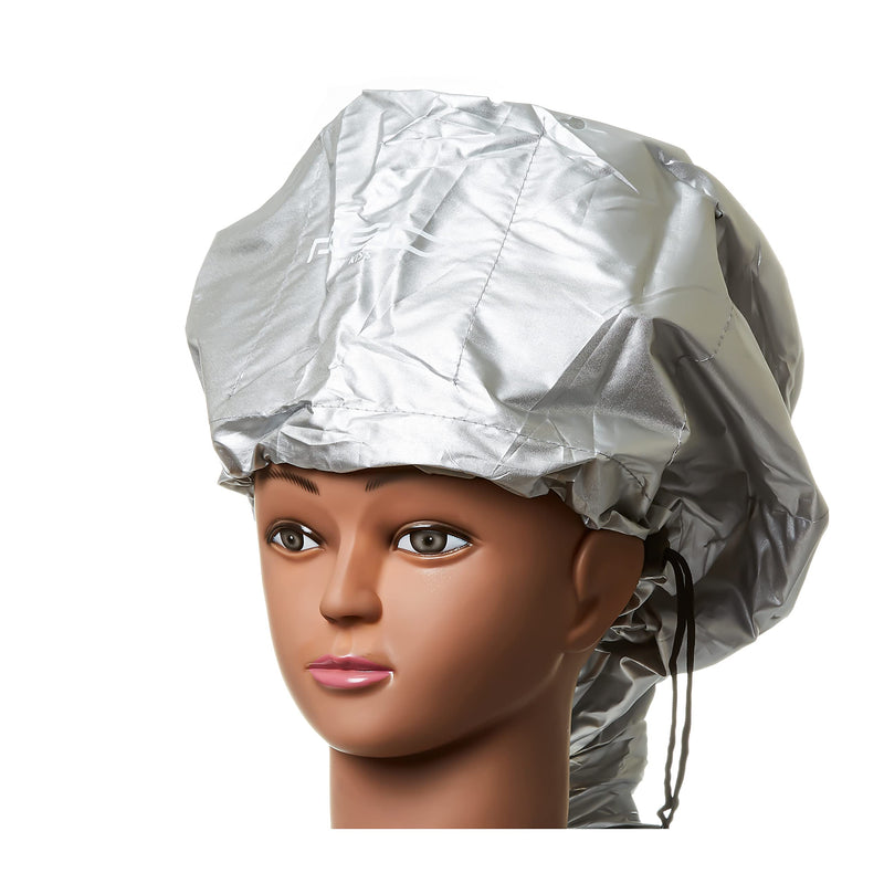 [Australia] - Red by KISS Universal Soft Bonnet Hair Dryer Attachment Works with ANY Hand Held Dryer Bonus 3pcs Shower Cap Included 