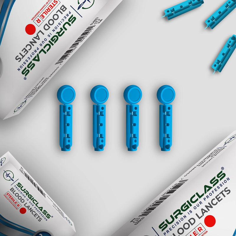 [Australia] - Surgiclass Blood Glucose lancets 28G for Diabetics Test Sterile Pack of 100 SURGIBLDLT28G100 
