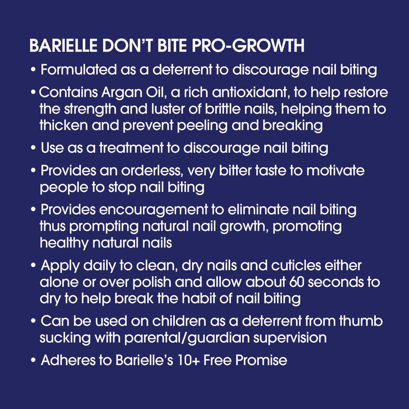 [Australia] - Barielle Don'T Bite Pro-Growth with Argan Oil .45 ounce (2-Pack) 