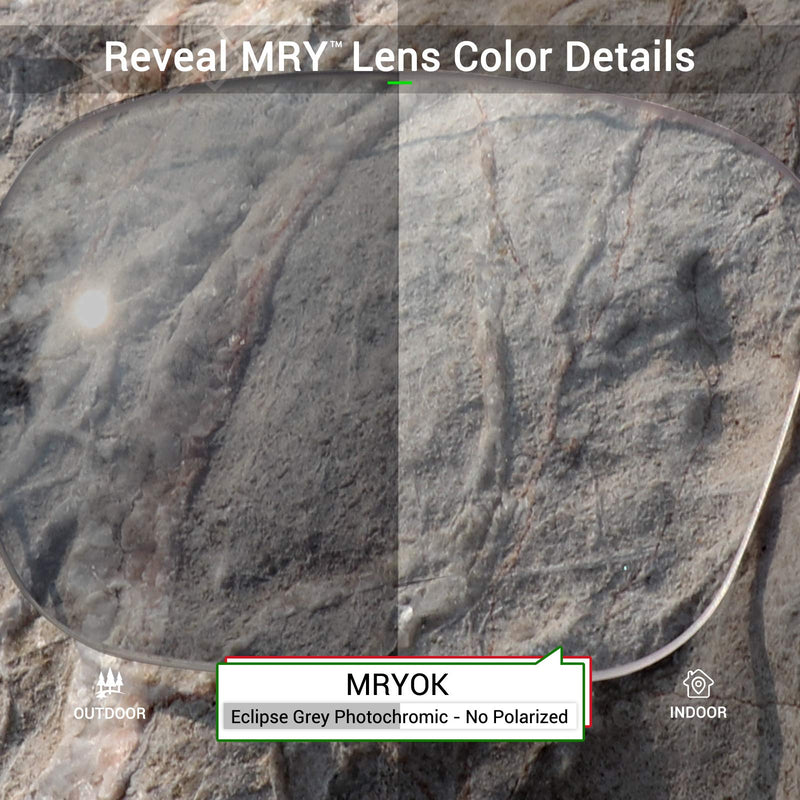 [Australia] - Mryok Replacement Lenses for Bose Alto S/M - Options Non-polarized - Eclipse Grey Photochromic Mryok 