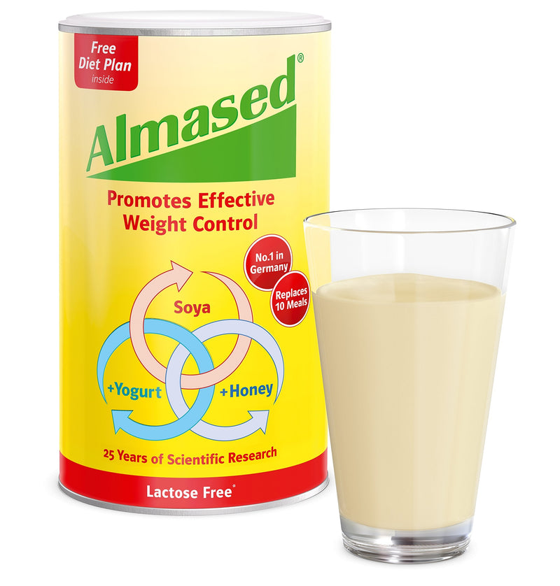 [Australia] - Almased - Soya, Yogurt and Honey Meal Replacement for Weight Control, Lactose Free, 500g 