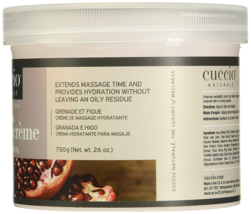 [Australia] - Cuccio Pomegranate and FIG Massage creme, 750g 