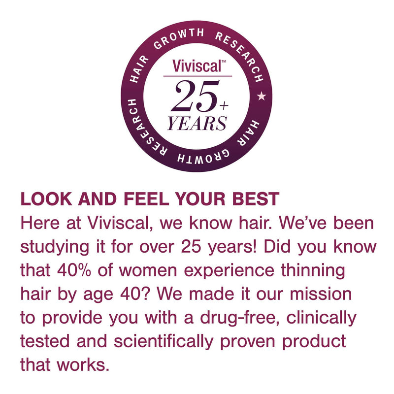 [Australia] - Viviscal Gorgeous Growth Densifying Conditioner for Thicker, Fuller Hair | Ana:Tel Proprietary Complex with Keratin, Biotin, Zinc | 8.45 Ounce 