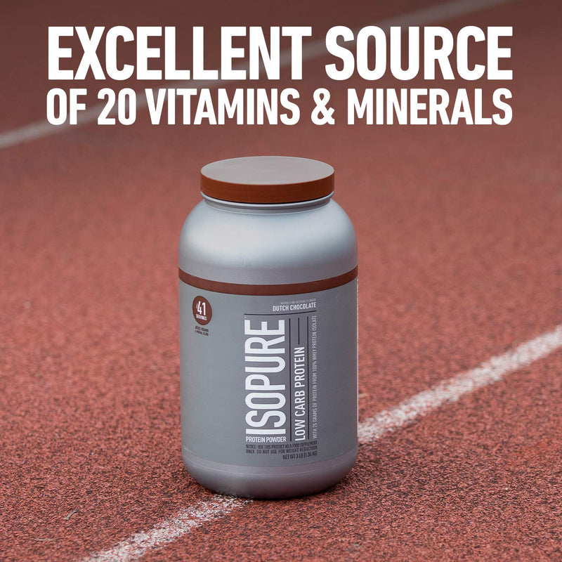 [Australia] - Isopure Zero Carb, Vitamin C and Zinc for Immune Support, 25g Protein, Keto Friendly Protein Powder, 100% Whey Protein Isolate, Flavor: Creamy Vanilla, 1 Pound (Packaging May Vary) 1 Pound (Pack of 1) 