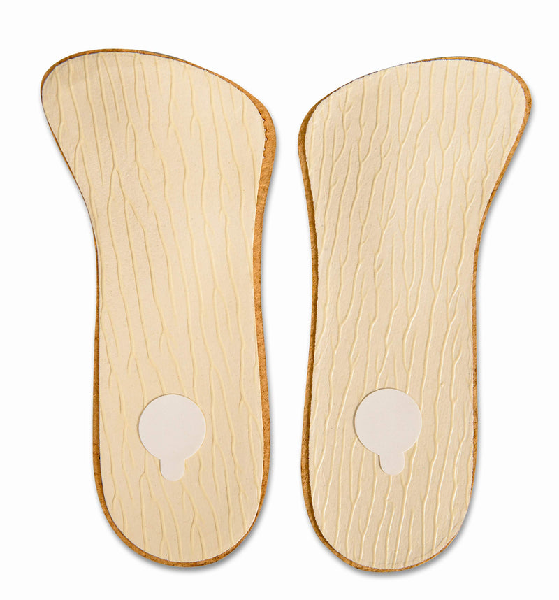[Australia] - Orthotic 3/4 Leather Shoe Insoles Inserts for Women, Reduce Discomfort Prevent Forefoot Pain with Metatarsal Arch Support (Women/US 7) Women / US 7 