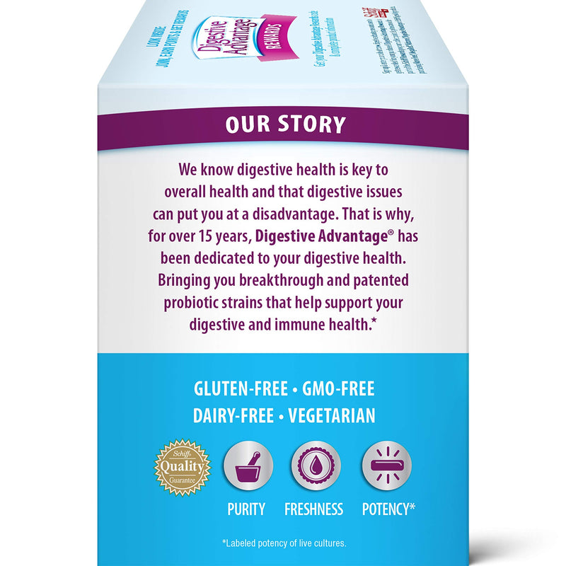 [Australia] - Daily Probiotic Capsules For Digestive Health & Gut Health, Digestive Advantage Probiotics For Men and Women (50 count box) 50 Count (Pack of 1) 