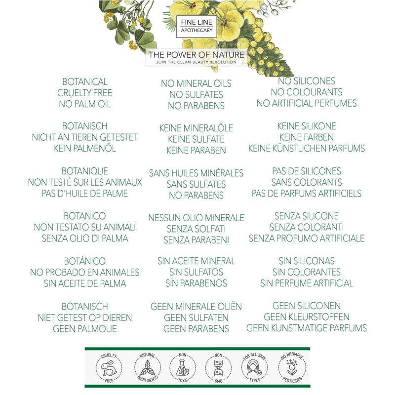 [Australia] - Natural REPAIR & GROW CONDITIONER - COCONUT, CASTOR, ARGAN & ROSEMARY - 250ml by Fine Line Apothecary. No Sulfates, No Parabens, No Silicones. pH 5.2-5.7 For Sensitive Skin. 99.5% Plant Derived. 