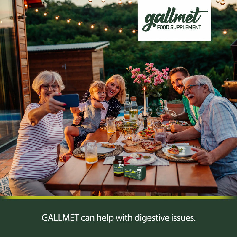 [Australia] - GALLMET Natural 60x Ox Bile 125mg Bile Salt Naturally Support After Gallstones Gallbladder Digestive Problems Fat Digestion - Ox Bile Capsules 125 mg per Capsule - from UK 