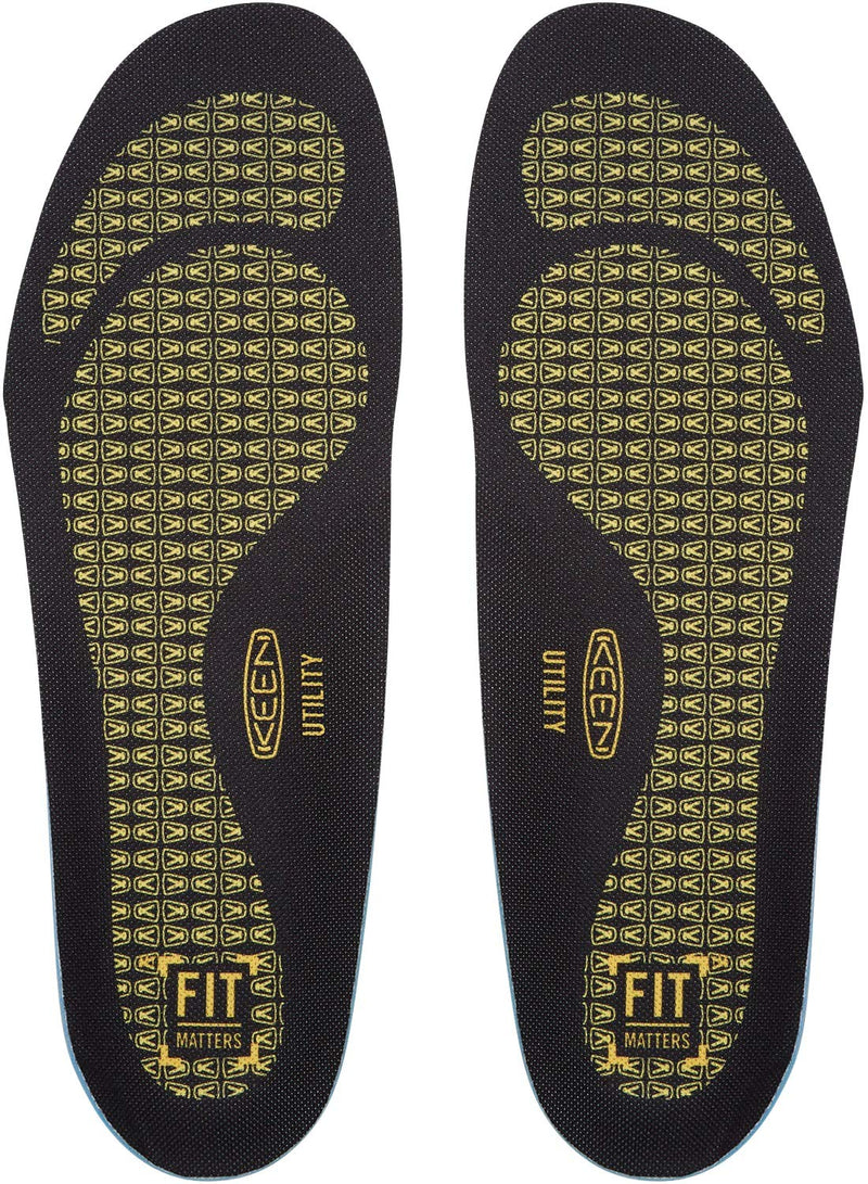 [Australia] - KEEN Utility Mens K-20 Insole with Extra Cushion for Neutral Arches Black L 