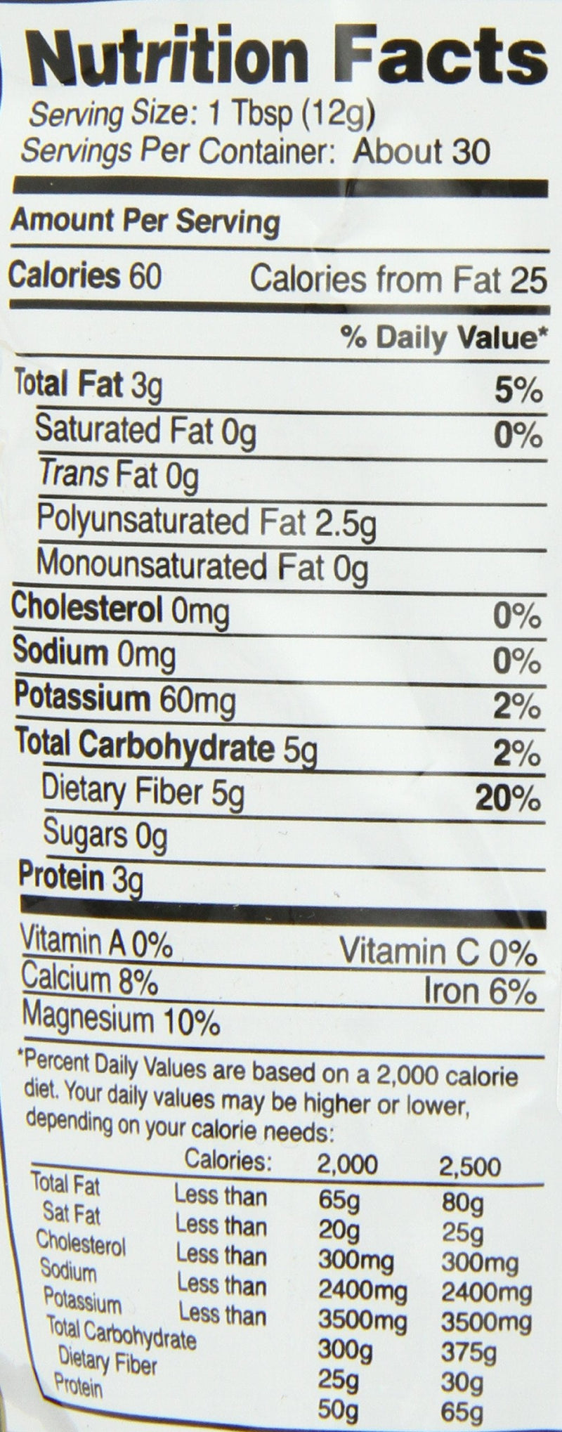 [Australia] - Nutiva Organic Premium Raw Ground Chia Seeds, 12 Oz, USDA Organic, Non-GMO, Whole 30 Approved, Vegan, Gluten-Free & Keto, Nutrient-Dense Seeds with 3g Protein & 5g Fiber for Salads, Yogurt & Smoothies 