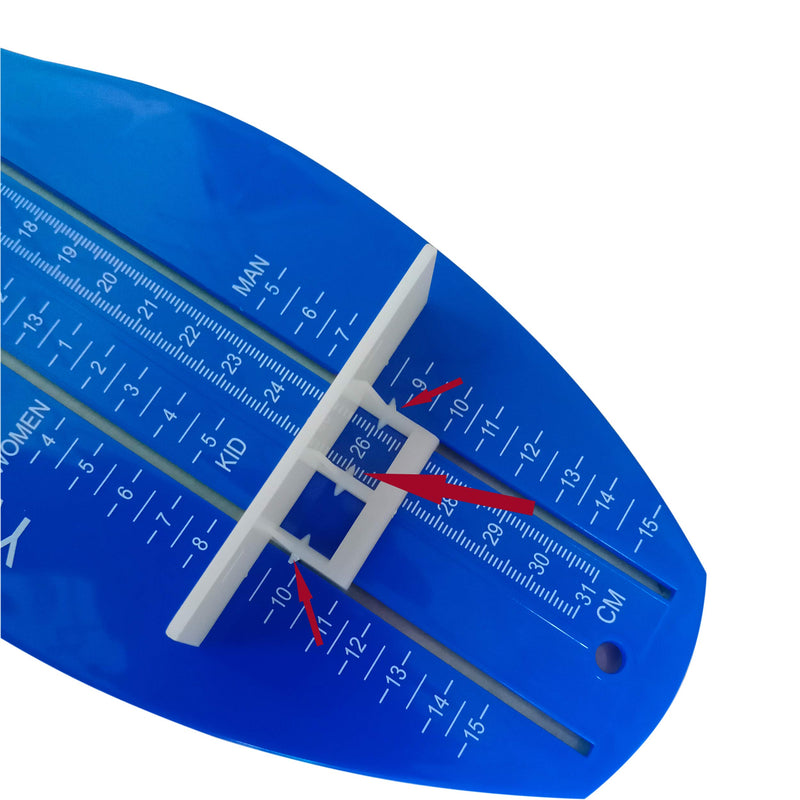 [Australia] - Foot Measuring Device for kids Adult Shoe Sizer Buying Shoes Online with a Foot measurement 
