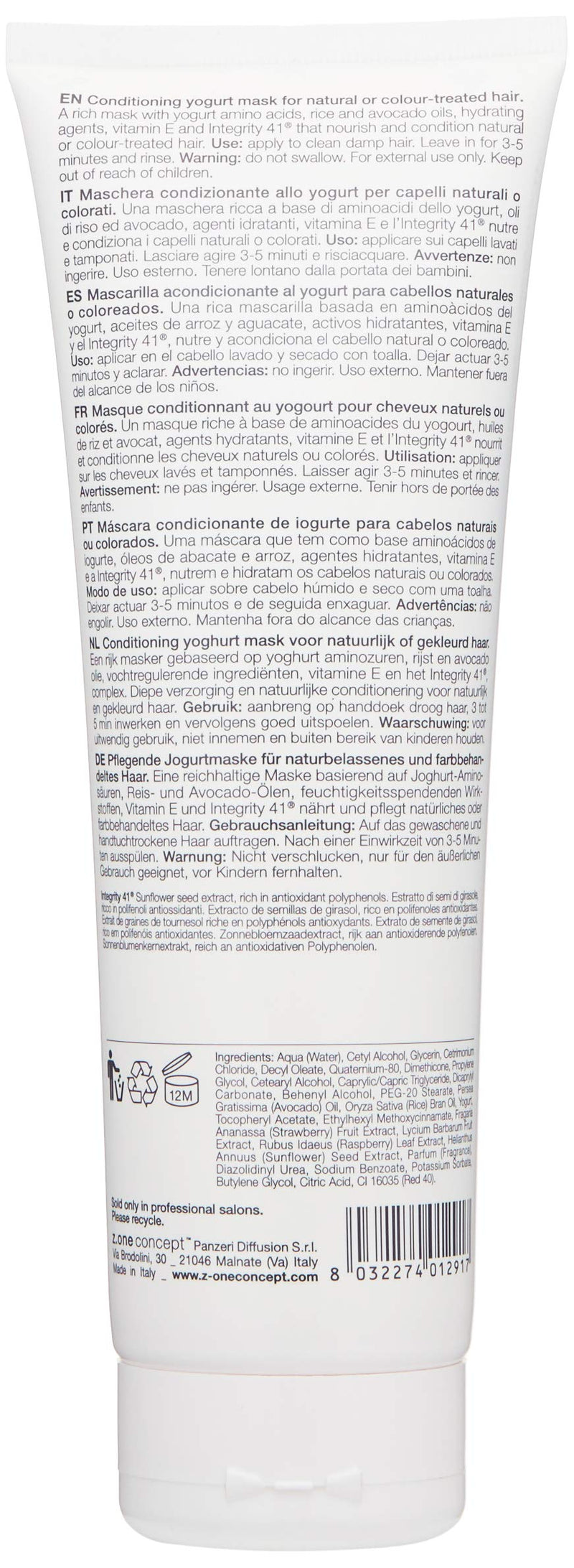 [Australia] - milk_shake Treatments by Active Yogurt Mask, white, 250 millilitre 