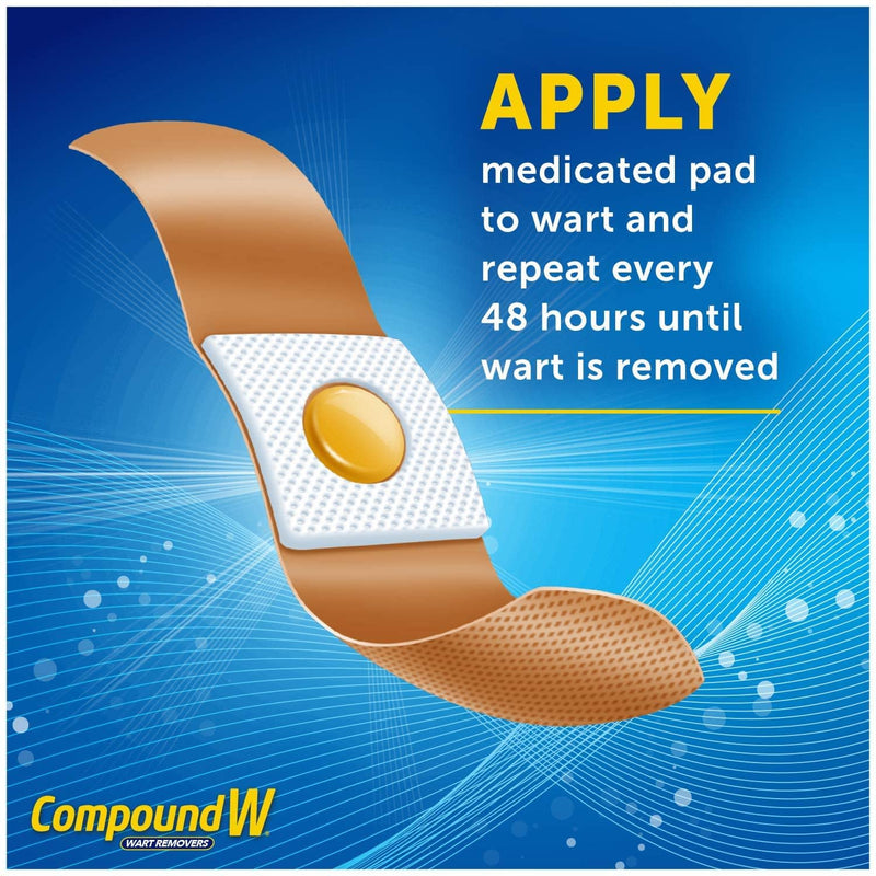 [Australia] - Compound W Wart Remover Maximum Strength One Step Pads, 14 Medicated Pads 