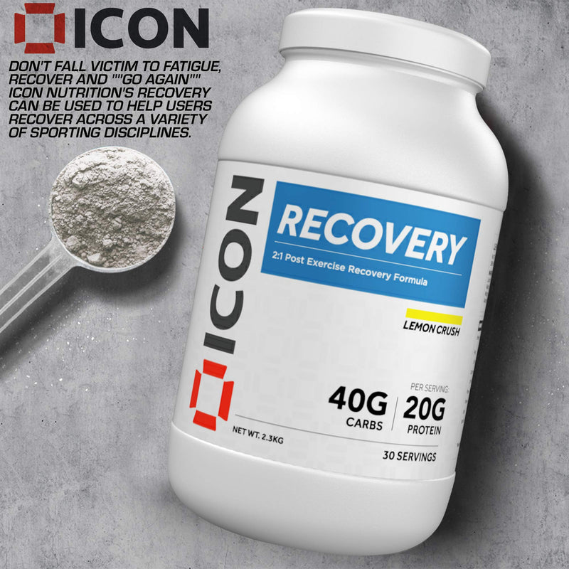 [Australia] - Recovery Post Workout Protein Shake Drink with L-Glutamine, Leucine, Vitamin C, D and E - 30 Serving Powder Formula (2.3kg) - Lemon Crush 2.3kg 