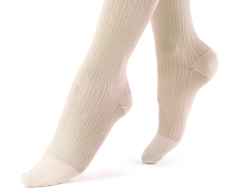 [Australia] - JOBST soSoft, Knee High Compression Socks, Brocade, 8-15 mmHg, Sand, MD 
