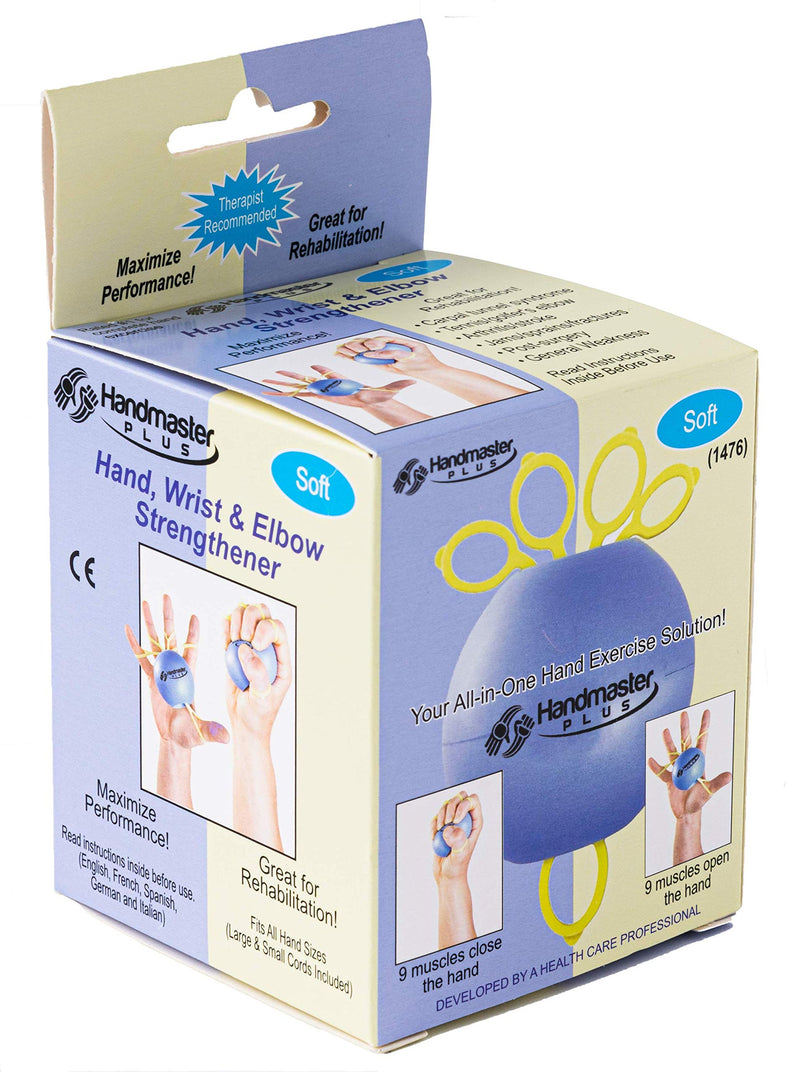 [Australia] - Handmaster Plus Physical Therapy Hand Exerciser, Soft Soft Tension 