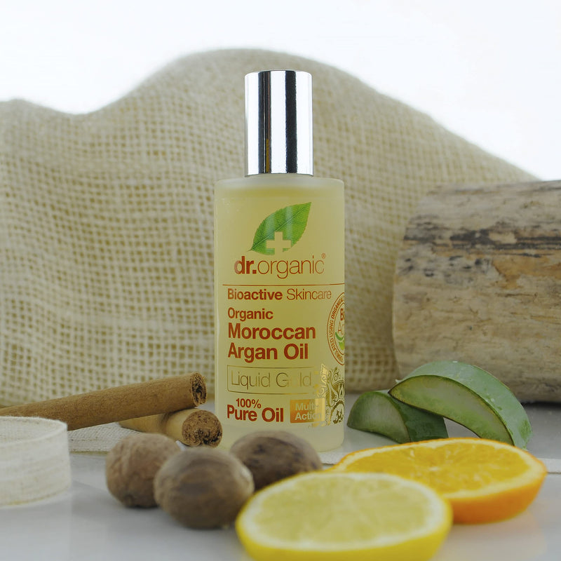 [Australia] - DR ORGANIC Liquid Gold 100% Pure Moroccan Argan Oil, 50 ml 