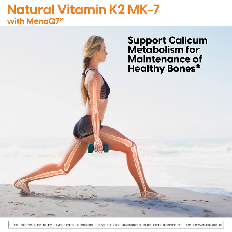 [Australia] - Doctor's Best Natural Vitamin K2 Mk-7 with MenaQ7, 60 Count 