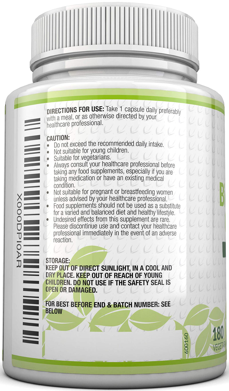 [Australia] - Bio-Cultures 180 Capsules (6 Month Supply) | Vegetarian Multi Strain | High Strength Cultures Includes Lactobacillus Acidophilus & Bifidobacterium | Capsules not Tablets by Nu U Nutrition 