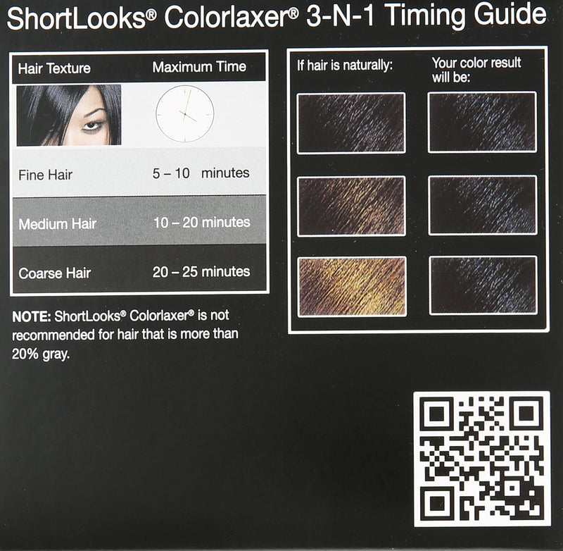 [Australia] - Luster's Shortlooks Color Relaxer 3-n-1 Diamond Black 
