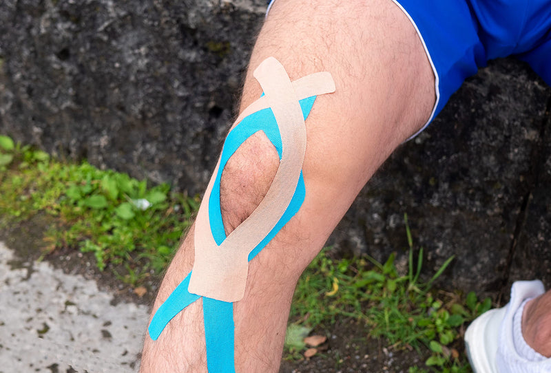 [Australia] - Kinesiology Tape red from axion German | Waterproof Skin-Friendly Elastic Self-Adhesive Bandage| Physio Tape Ideal for Sports and Everyday use 10) Red 
