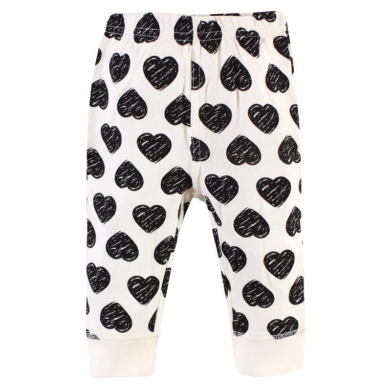 [Australia] - Touched by Nature Unisex Baby Organic Cotton Pants 0-3 Months Heart 
