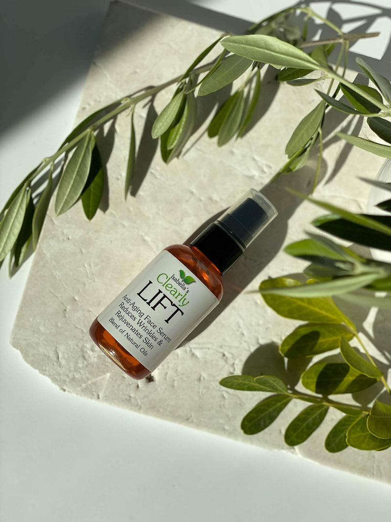 [Australia] - Clearly Lift Face and Neck Serum | Nourishing Anti Ageing Moisturizer to Hydrate, Illuminate The Skin for a Vibrant Flawless Complexion | Natural Day + Night Oil for All Skin Types 