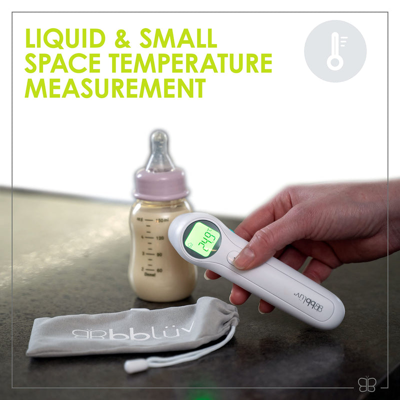 [Australia] - bblüv - Orä - Non-Contact Digital Infrared Thermometer, Ear Thermometer - 5 in 1 in LED Display, for Babies, Children, and Adults Tracking Fever Indicator – Fast 1 Second Temperature 
