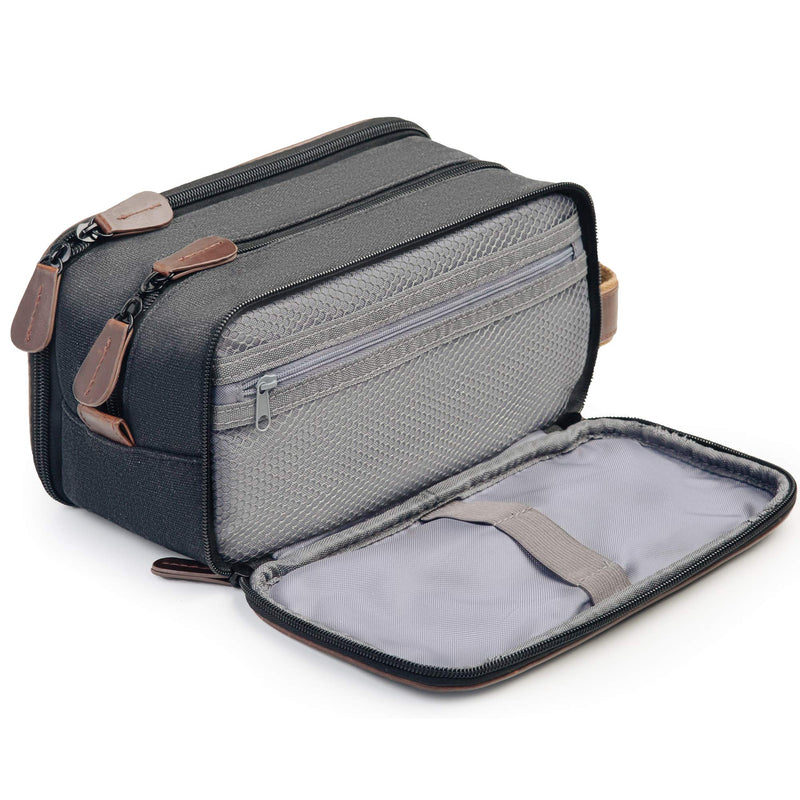 [Australia] - Travel Toiletry Bag - Dopp Kit for Men - Cosmetic Toiletry Bag for Men | Large Portable Bathroom Accessories Kit| Toiletry Kit | Hygiene Shaving bag | Mens Toiletry Travel Bag | Toiletries Bag for Men 