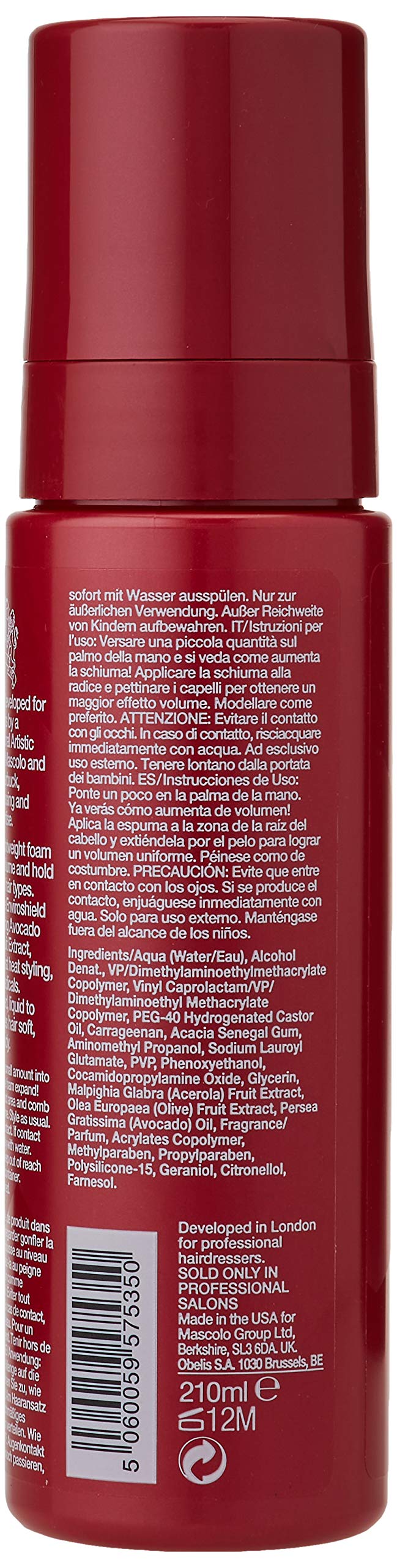 [Australia] - Label M LABEL.M Volume Foam 210,0 ml 