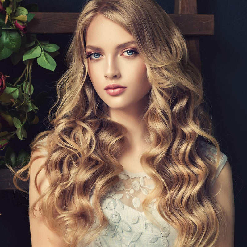 [Australia] - FEPITO 36 Pack Magic Hair Curlers Spiral Curls Wave Styling Hair Rollers Kit No Heat Hair Curler and Styling Hooks for All Hair Lengths, 55cm/ 22inch 