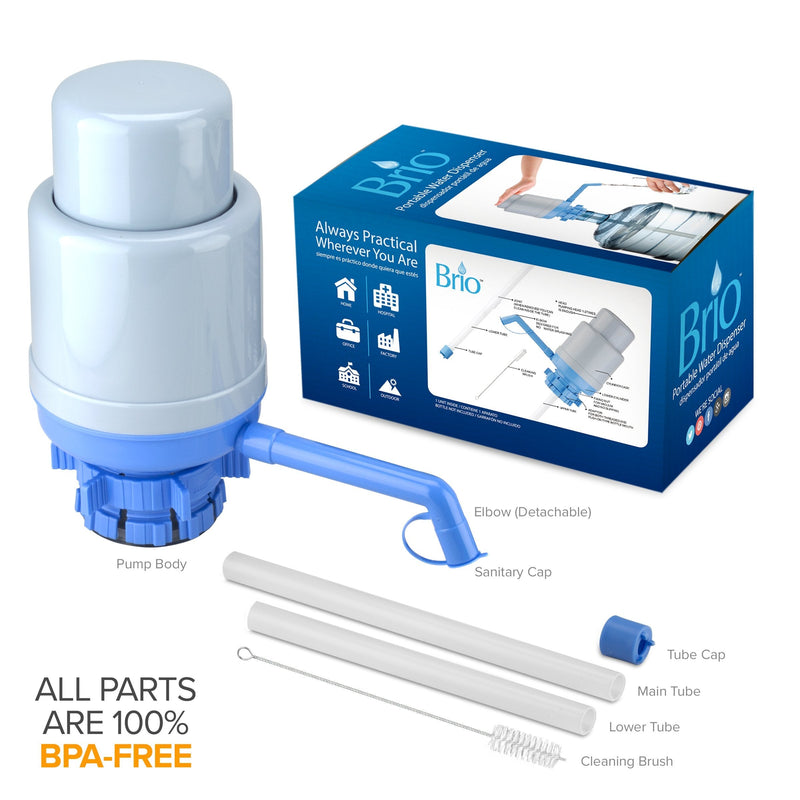 [Australia] - Brio Universal Manual Drinking Water Pump Silver 